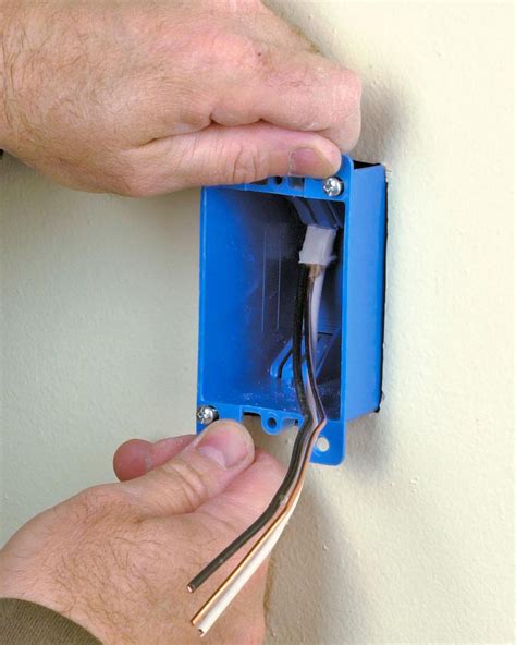 how to install electrical box in block wall|outlet box for existing wall.